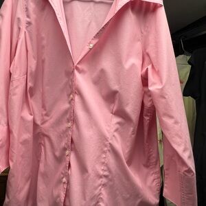 Pink Button-Up Shirt